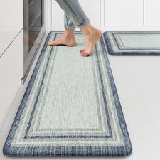 KIMODE Anti Fatigue Kitchen Mat 17.3" x 47 " x 29 "--0.47 inches, Blue