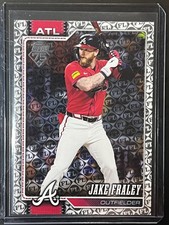 2026 Topps Series 1 - Spring Training Foil #323 Jake Fraley - Atlanta Braves