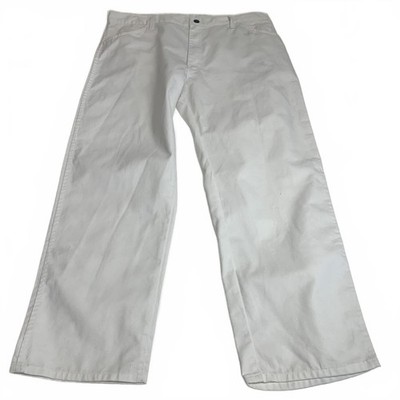 Dickies Carpenter Herrenjeans, weiß, 38 x 30 