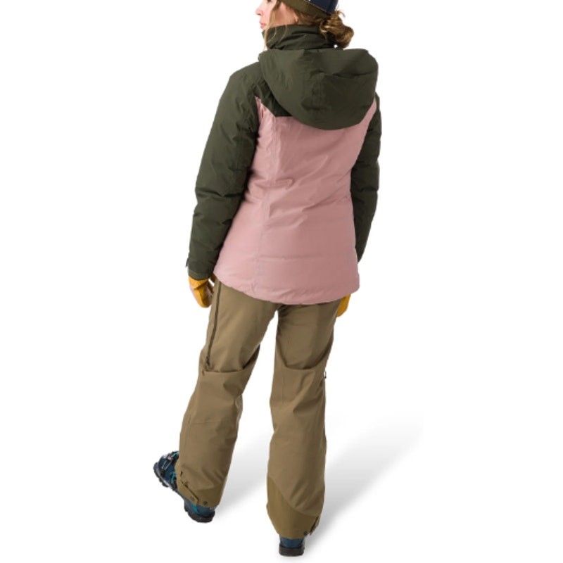 Flylow Women's Evergreen Dusty Iris Ski Charlie Coat Size S image 2