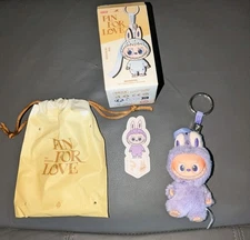 Pop Mart The Monsters PIN FOR LOVE ? Light Purple Plush OG ALL NEW OPENED