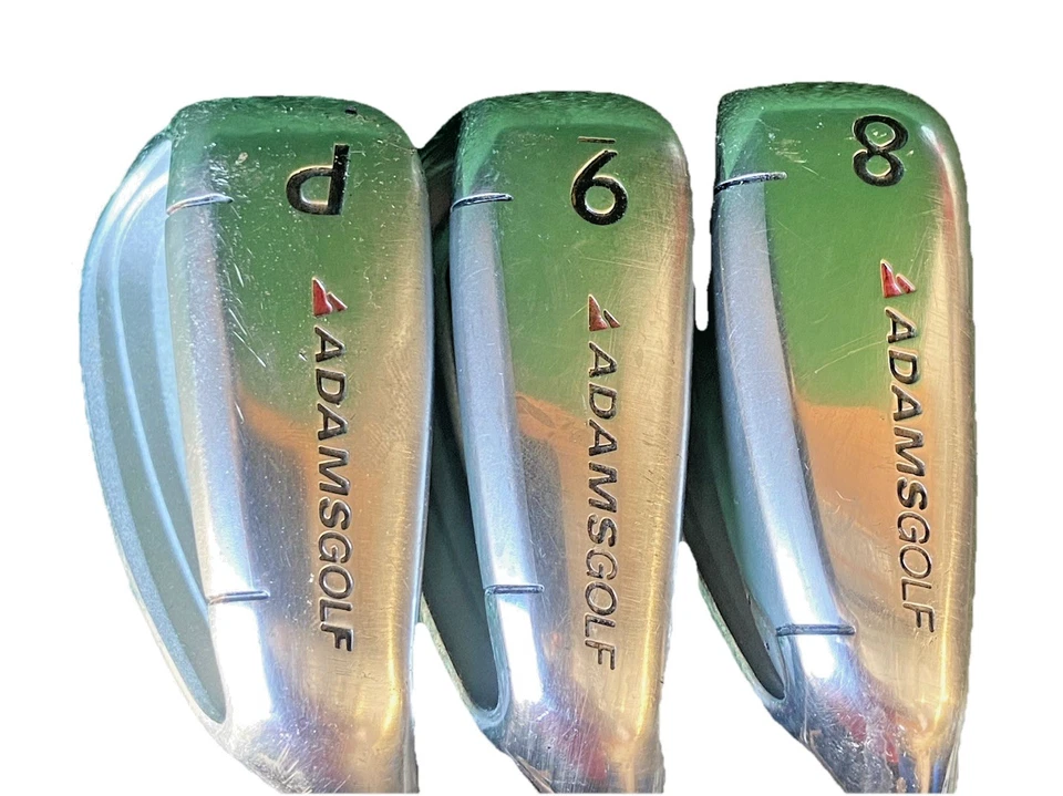 Adams A2 OS Iron Set 8-PW RH 65g High Launch Regular Graphite 8i 36.5" New Grips - image 2 of 4