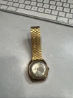 Vintage Timex 1970s England Dial Electric  Mens Gold Rare Watch Not Sure If Work