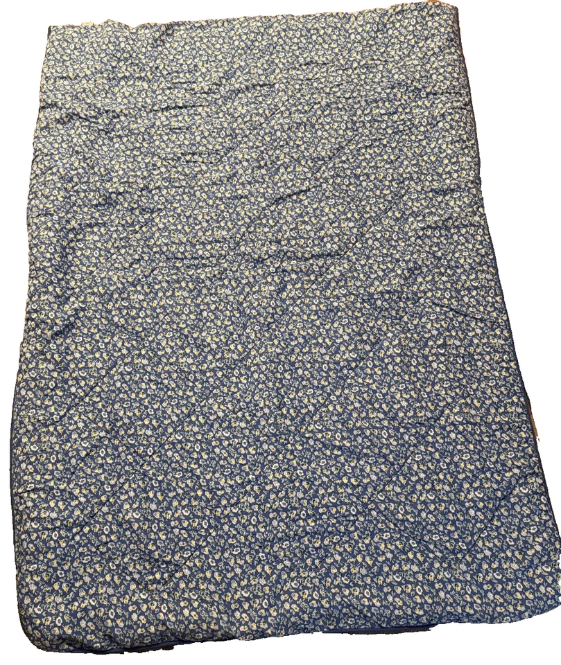 复古 LAURA ASHLEY Primrose Polyanthus 双被子被子双面很好! — 第 3/4 张图片