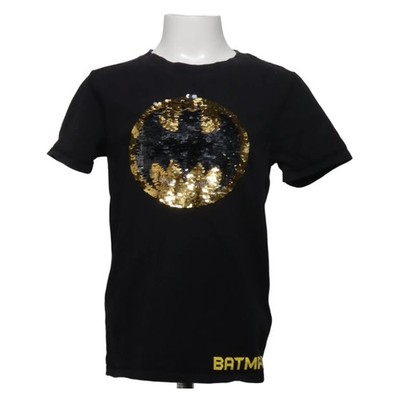 Weekday, T-shirt, Größe: 134/140, Schwarz/Gelb, Baumwolle, Print, Jungen #3ce