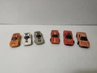 Hot Wheels Micro Color Racers Lot Of 6 Porsche Ferrari Camaro 1980s Vintage