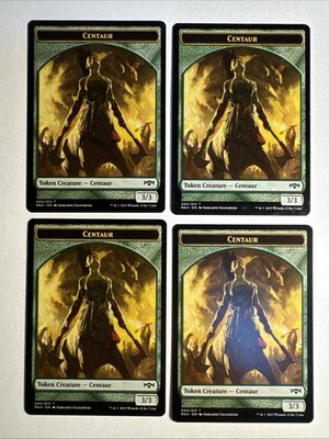 4x Mtg Ravnica Allegiance Centaur Token NM Magic The Gathering
