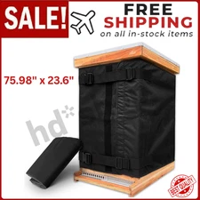 Winter Bee Hive Wrap for 8 and 10 Frame Hives Adjustable Beehive Wrap Beekeeping