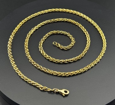 Kette 333 Gold 8 Karat 60cm unisex Halskette Zopfkette 20,43g Echtgold