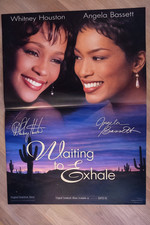WAITING TO EXHALE Whitney Houston 1995 Forest Whitaker Orig french poster 15x21