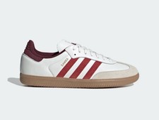 Adidas Originals Samba OG Men  s White Better Scarlet Shadow Red JI3201
