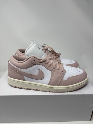 Nike Air Jordan 1 Low White/Pink Oxford-Sail Sneaker DC0774-162