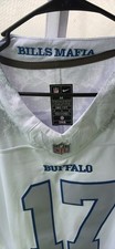 Nike Buffalo Bills Allen NFL Jersey White Men's Size M Football Official