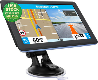 7 Inch GPS Navigator for Car Truck RV 2026 Maps Voice Guidance Custom Routing
