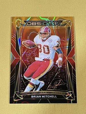 2024 Panini Obsidian Brian Mitchell Molten FOTL /14 #200 Washington Redskins