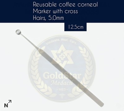 Hoffer Optic Zone Marker 5.0mm Cross Hairs Surgical Ophthalmic Eye Instruments