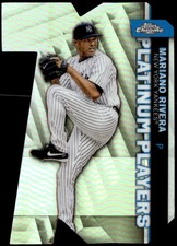 2021 Topps Chrome Update #CPDC-16 Mariano Rivera Platinum Player Die Cut E1