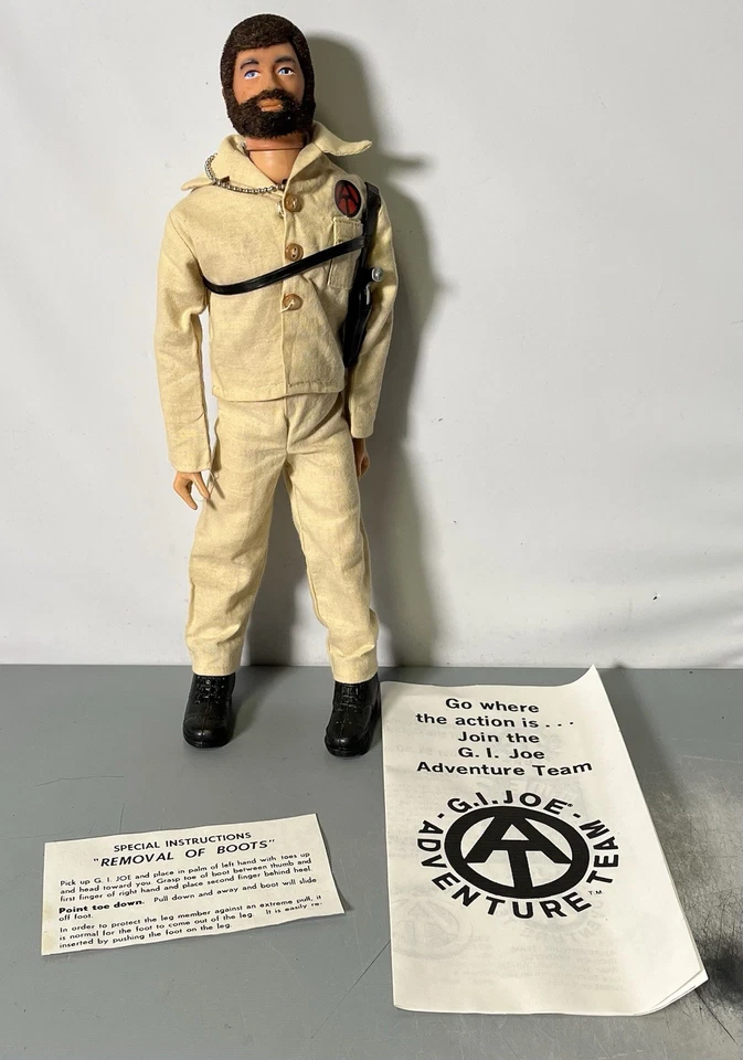 De colección G.I.Joe Adventure Team Land Adventurer - Hasbro 1979 (completo en caja) Foto 2 de 4