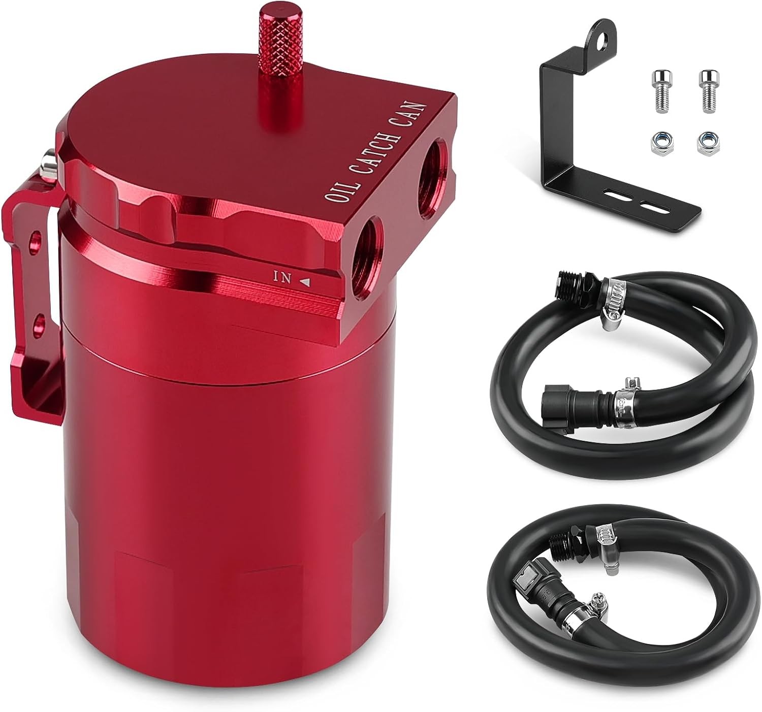 Catch Can, Aluminum Oil Separator Tank Compatible With 2014-2018 Silverado