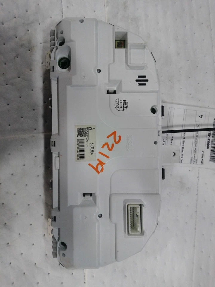 Medidor de velocímetro usado se adapta a: Mitsubishi Outlander 2018 deportivo gráfico multicolor Foto 2 de 4