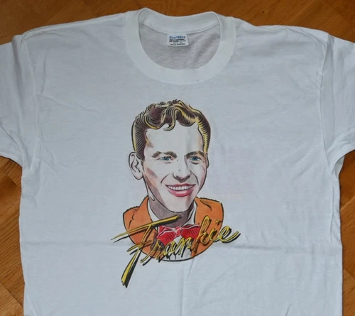 FRANK SINATRA rare original 70's Concert Tour tee 1970s vintage concert t-shirt, vintage, single stitch, B+ condition