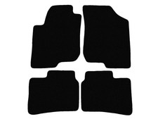 Fußmatten, Autoteppiche für Hyundai i30 I 2007-2012, Schwarz x14 Rand