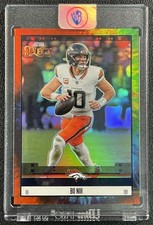 BO NIX 2025 PANINI SELECT #22 SCORE THROWBACK TIE-DYE PRIZM 23/25 BRONCOS