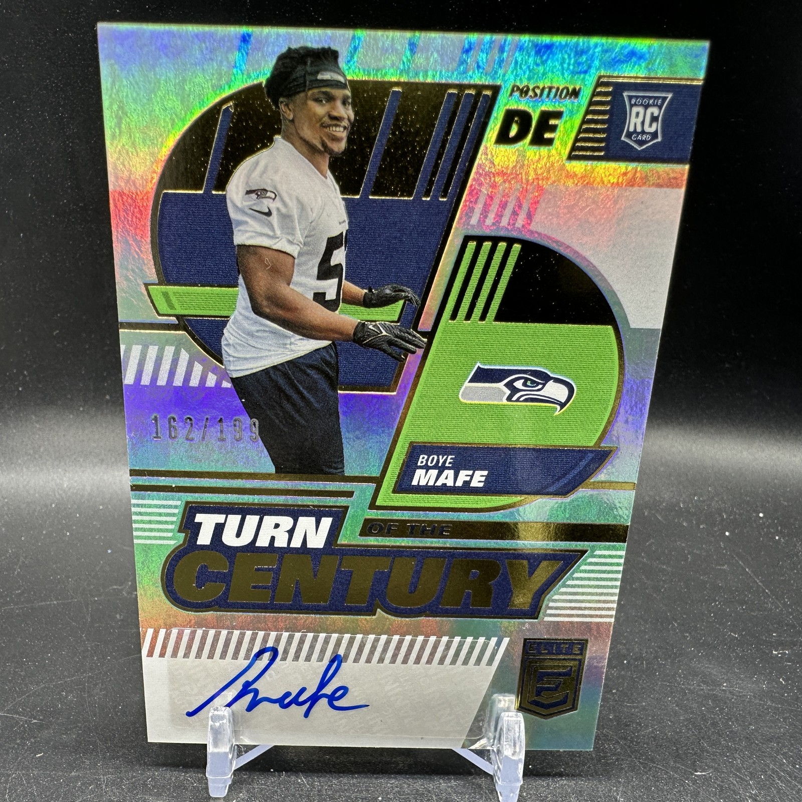 Boye Mafe Panini Donruss Elite Turn of the Century Autographs #TC49 Base