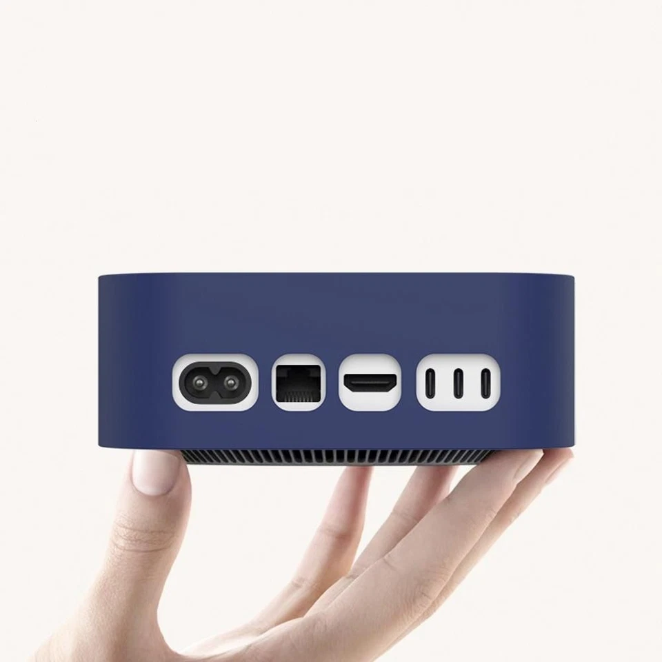 Funda protectora de silicona a prueba de polvo para ordenador Ma-c Mini M4 M4/M4 Pro Foto 2 de 4