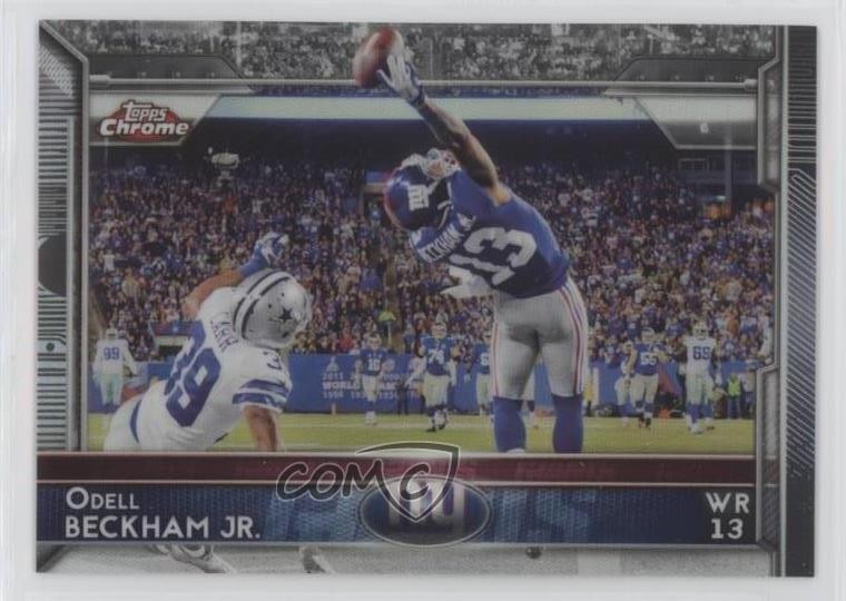 2015 Topps Chrome Refractor Odell Beckham Jr #18 6ns