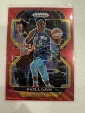 2022 Panini Prizm WNBA #127 Kaela Davis Ruby Wave
