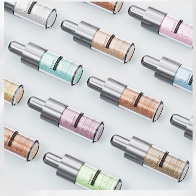 Womens Shiny Liquid Eyeshadow Sparkling Mini-bottle Glittery Sparkly Dazzling