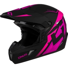 GMAX Youth MX-46Y Helmet - Compound - Matte Black/Pink, Medium D3464341