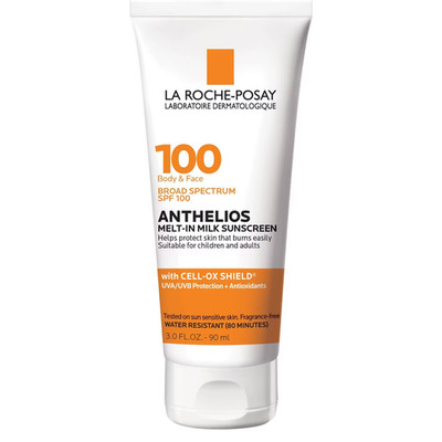 La Roche-Posay Anthelios Melt-In Milk Sunscreen 3 Fl Oz (Pack of 1), White