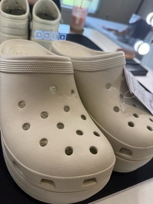 CROCS Siren Clogs Platform Mules Block High Heels Slip-on  display picture 1