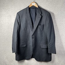 Coppley Loro Piana Sport Coat Blazer Mens 46 Blue Super 120s Wool 2 Button