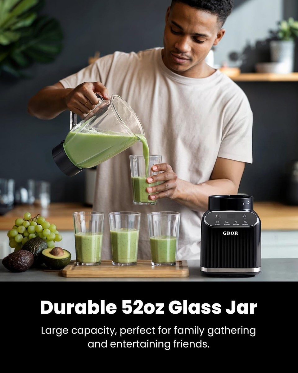 Professional Blender for Kitchen, 1200 Peak Watts Smoothie Blender