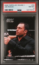 PSA 8 Joe Rogan 2009 Topps UFC Round 1 #94 Rookie JRE Podcast
