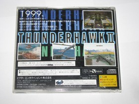 Thunderhawk II 2 Sega Saturn Japan import +obi US Seller