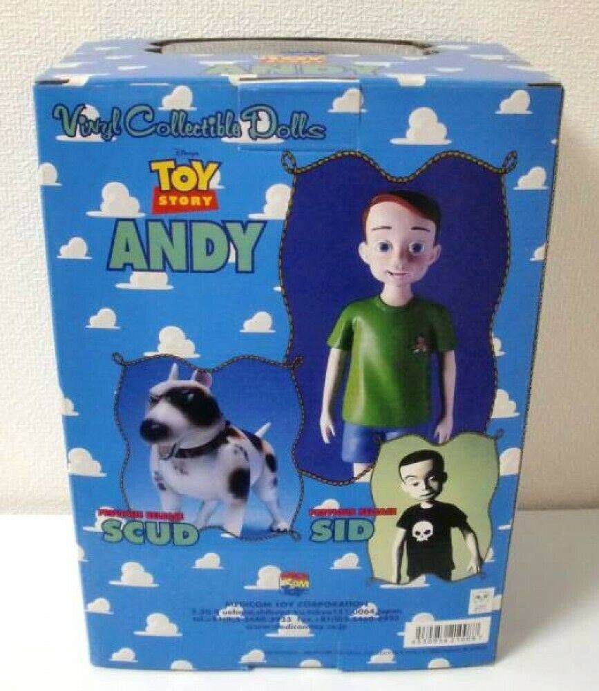 Toy Story Disney Andy Sid Rocky Scud Janie Doll Green Army man