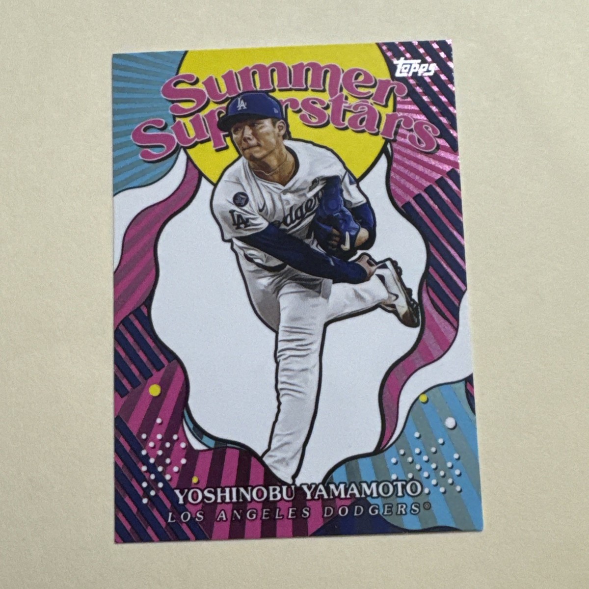 2025 Topps Series 2 #SS-33 Yoshinobu Yamamoto LA Dodgers