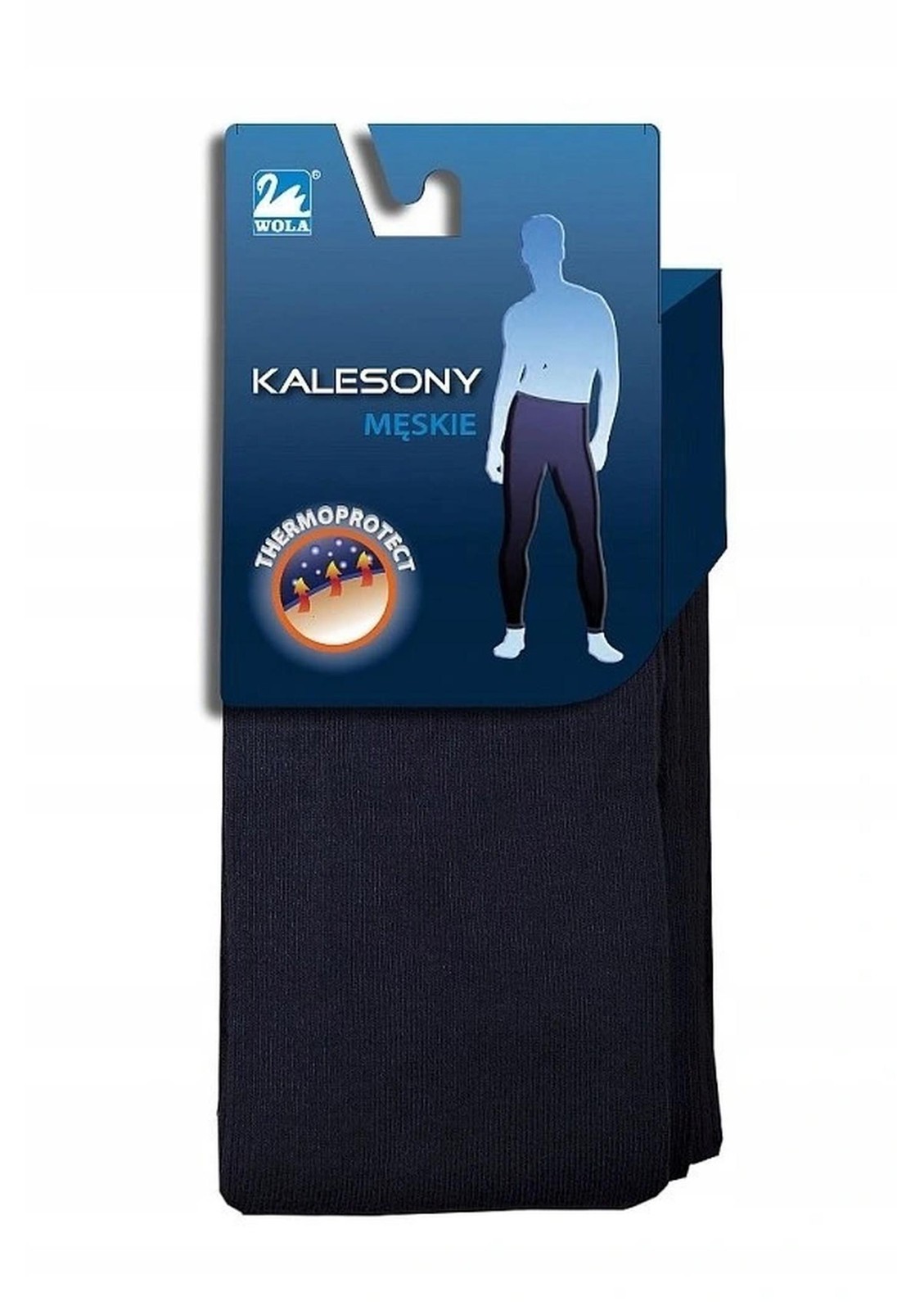 5906290195455 Mskie kalesony Wola KALESONY  MSKIE 47541 czarne 182/188 WOLA