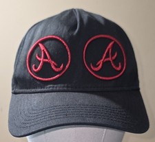 San Juan Double A Logo Baseball Cap Black Red...