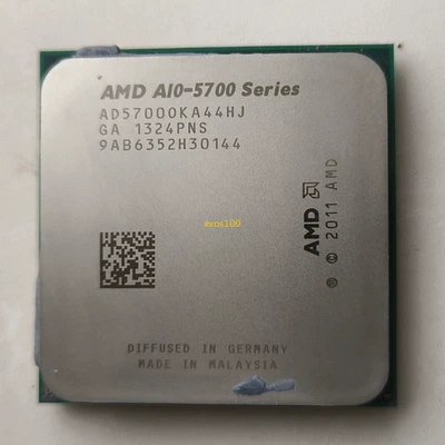 AMD A10-5700 AD57000KA44HJ 3.4GHz quad-core Socket FM2 server CPU Processor - Bild 1 von 4
