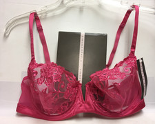 Reggiseno Simone Perele Magnolia Full Sheer 90 D nuovo con etichetta in scatola, made in France