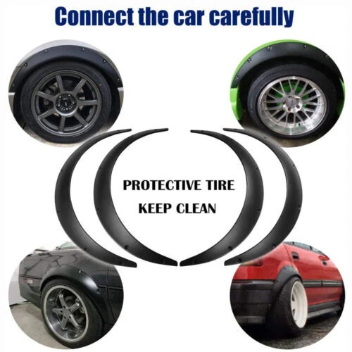 3.5" + 4.5" Fender Flares Extra Wide Flexible Body Kit For Chevrolet Monte Carlo - Изображение 3 из 4