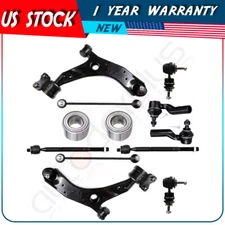 12x Front Lower Control Arm Ball Joints Wheel Hub Bearings For 2005-2008 Mazda 3