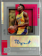 2017-18 Panini Status Signatures Pink #11 Thomas Bryant Auto /25