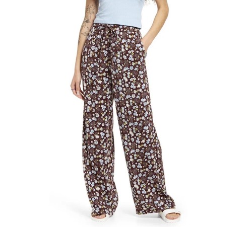bp. Printed Everyday Pants Ladies S Brown Floral 100% Lenzing EcoVero viscose | eBay bp. Printed Everyday Pants Ladies S Brown Floral 100% Lenzing EcoVero viscose | eBay