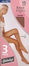 3 PAIRS OF KNEE HIGHS AVAILABLE IN 7 SHADES FREEPOST